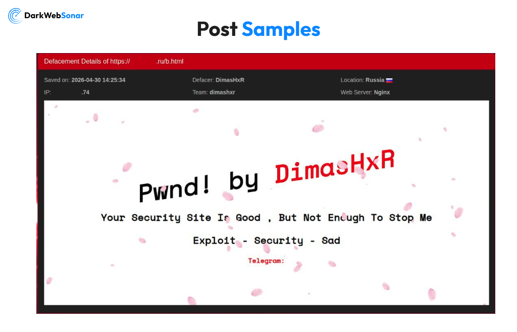 Attack Samples